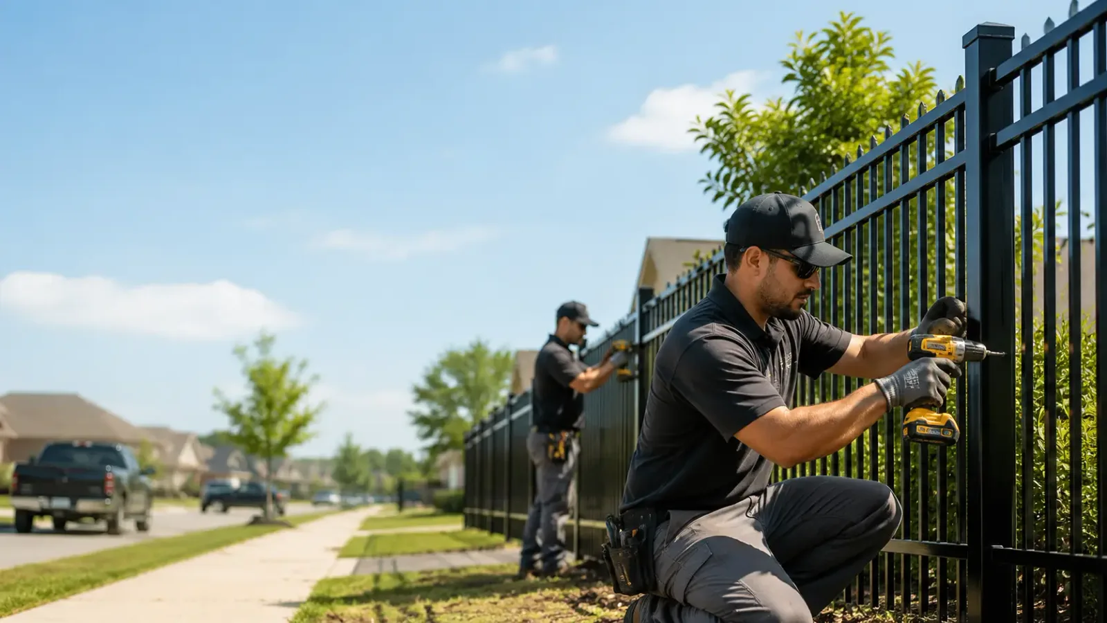 Metal Fence Installation in Haverhill, MA